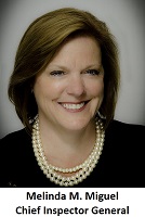 Chief Inspector General Melinda M. Miguel