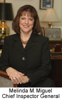 Chief Inspector General Melinda M. Miguel